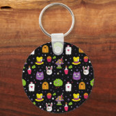 zwarte Wonderland Sleutelhanger (Voorkant)