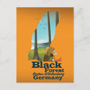 Zwarte Woud - Baden-Württemberg - Duitsland Briefkaart