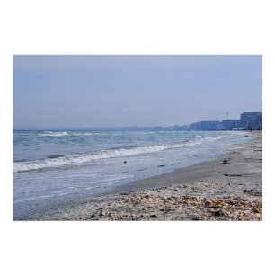 Zwarte Zee Mamaia-strand – Constanta Roemenië Prin Perfect Poster