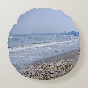 Zwarte Zee Mamaia-strand – Constanta Roemenië Prin Rond Kussen