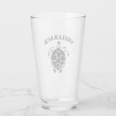 Zwarte Zee Tortoise Shellback Glas (Achterkant)