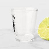 Zwarte Zee Tortoise Shellback Shot Glas (Rechts)