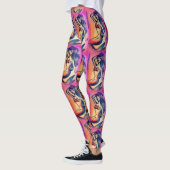 zwarte zeemeermin leggings (Links)