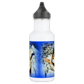 zwarte zeemieblauw waterfles  (Rechts)