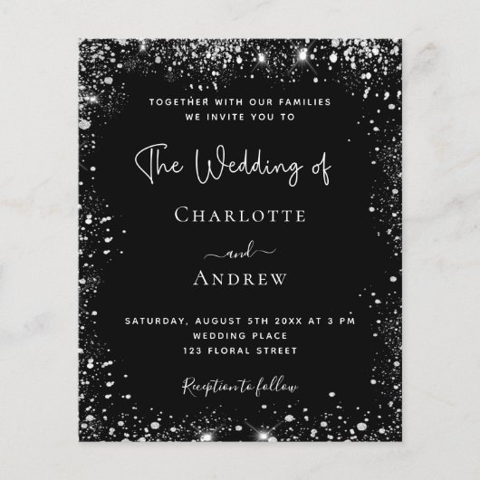 Zwarte zilverspartelwedstrijd (Voorkant)