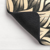 Zwarte zonnebloempitten Muismat (Hoek)