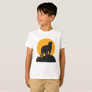 Zwarte zonnepanelen t-shirt