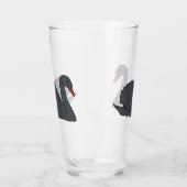 Zwarte Zwaan Glas (Links)