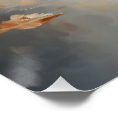 Zwarte zwaan nr. 8 perfect poster (Hoek)