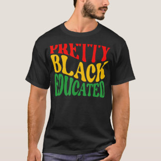 zwarte zwarte geschiedenis maand zwart Wo T-shirt