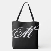 zwarte zwarte grote canvas tas met rode lippen (Achterkant)