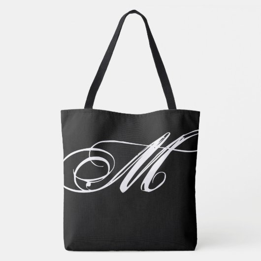 zwarte zwarte grote canvas tas met rode lippen (Achterkant)