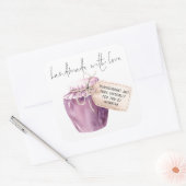 Zwartebesjam uit eigen keuken Label Naam (Envelop)