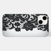  zwartKant wit Paris mode iPhone5hoesje Case-Mate iPhone Case (Achterkant (horizontaal))