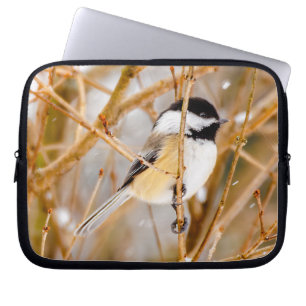 Zwartkapmees - Originele Foto Laptop Sleeve