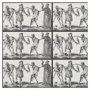 Zwartkledingstof: "We dans met dood" Stof