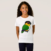 Zwartkoppapegaai T-shirt (Voorkant volledig)