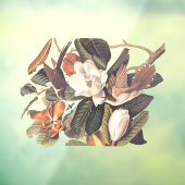 Zwartkopvogel Raamsticker (Vel 3)