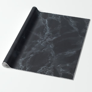 Zwartmarmertextuur Cadeaupapier