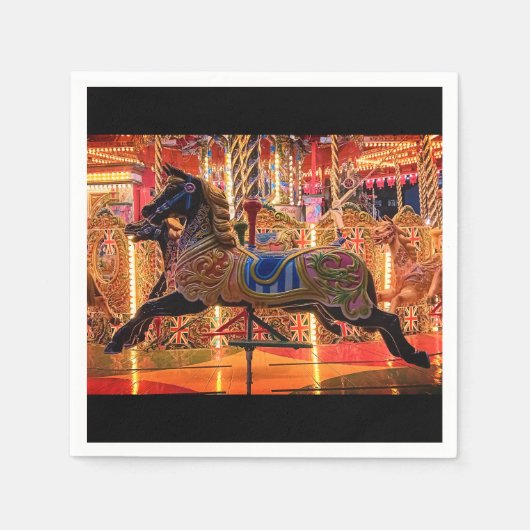 Zwartpaard Servet (Voorkant)