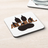 Zwartproefafdrukken Drankjes Onderzetter (Linkerzijde)