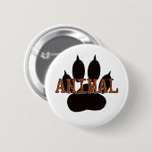 Zwartproefafdrukken Ronde Button 5,7 Cm (Voorkant /achterkant)