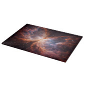 Zwartrand 4 Luxe glazen bord Vlindernevel Snijplank (Hoek)