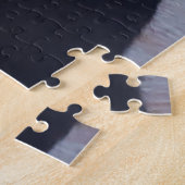 Zwartwitfoto staren legpuzzel (Zijkant)