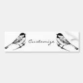 Zwartwitkapje Thunder_Cove Bumpersticker (Voorkant)