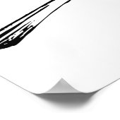 Zwartwitkapje Thunder_Cove Poster (Hoek)