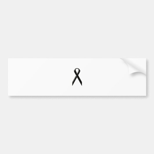 Zwartwitlint Bumpersticker (Voorkant)
