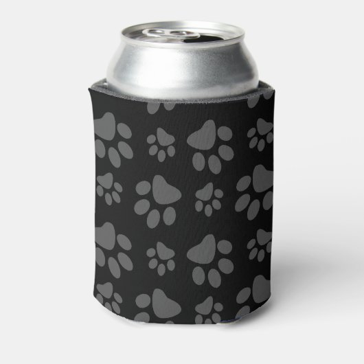 Zwartwitpafdruk Blikjeskoeler (Blikje Achterkant)