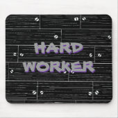 zwartwoud, HARDE WERKER, HARDE WERKER Muismat (Voorkant)