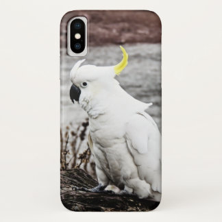 ZwavelCrested Cockato iPhone X Hoesje