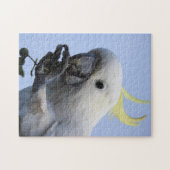 ZwavelCrested Cockato Puzzle Legpuzzel (Horizontaal)