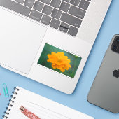 Zwavelkosmos 02 sticker (Laptop met iPhone)