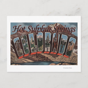 Zwavelproppen, colorado briefkaart