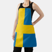 Zweden Afdrukplaat vlag Schort (Insitu)