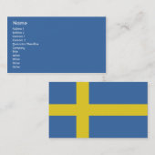 Zweden - Bedrijven Visitekaartje (Voorkant / Achterkant)