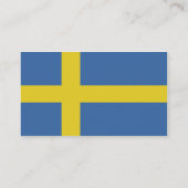 Zweden - Bedrijven Visitekaartje (Achterkant)