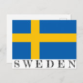 Zweden briefkaart (Voorkant / Achterkant)