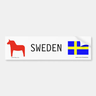 Zweden Bumpersticker