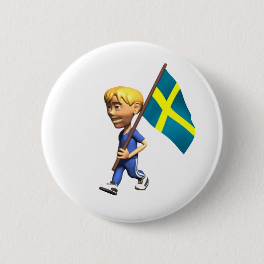 Zweden Button (Voorkant)