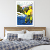 Zweden Canvas Afdruk (Insitu (Slaapkamer))