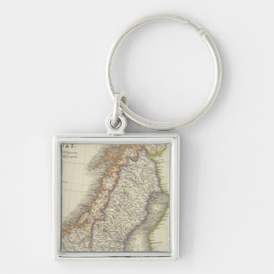 Zweden en Noorwegen 6 Sleutelhanger