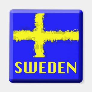 ZWEDEN FLAG Magnet Magneet