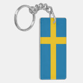 ZWEDEN FLAG SLEUTELHANGER (Voorkant Links)