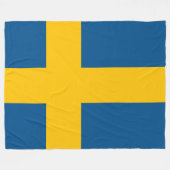 Zweden Fleece Deken (Voorkant (Horizontaal))