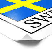 Zweden Foto Afdruk (Hoek)