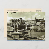  Zweden, haven van Malmo Briefkaart (Voorkant / Achterkant)